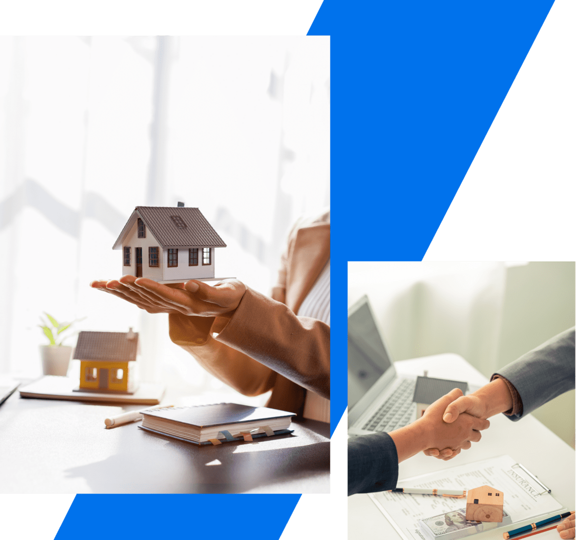 Real estate agreement concept